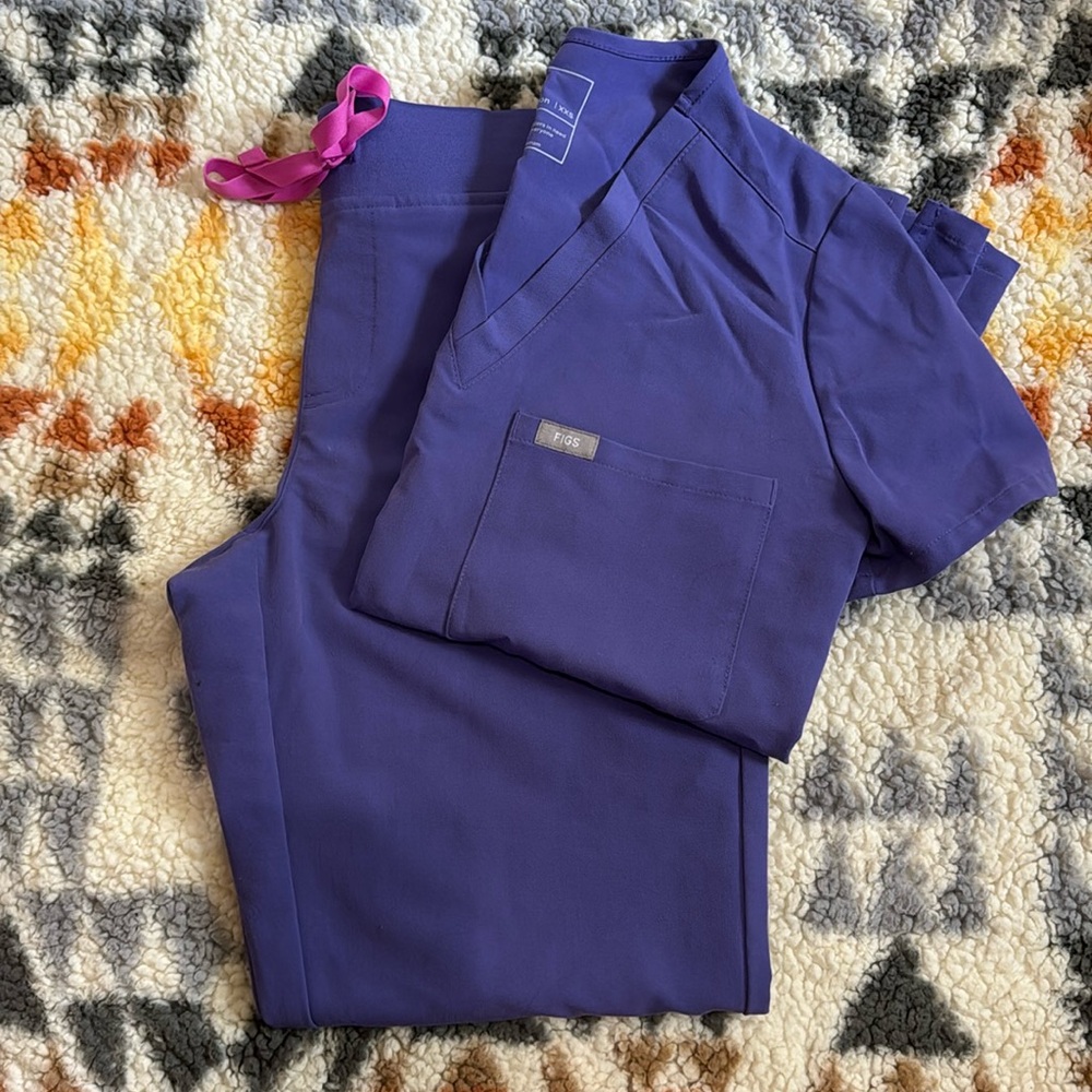 Purple Amethyst Figs Set